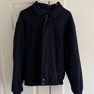 Pendleton Men's Dark Blue Varsity Jacket